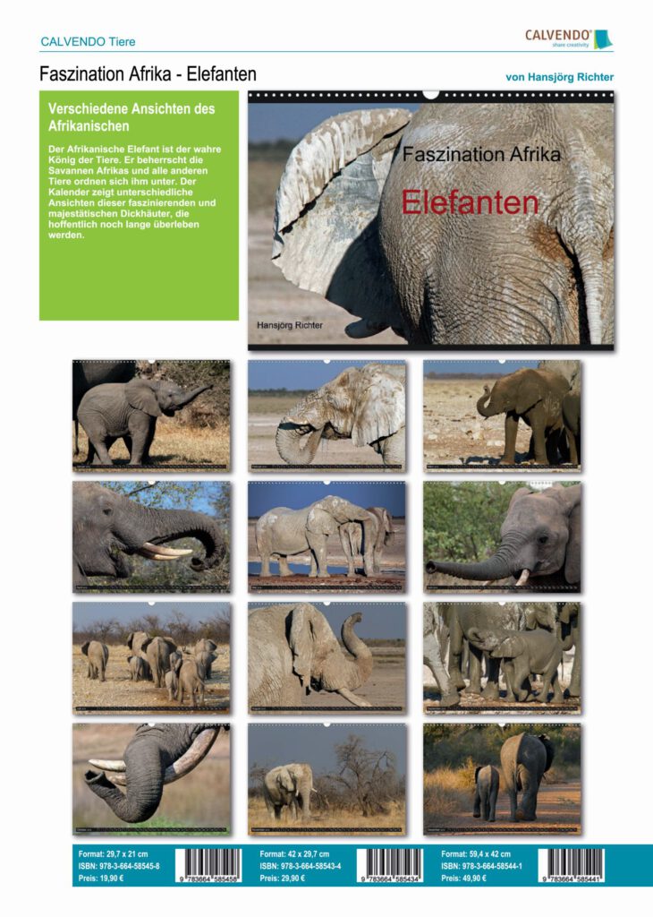 Calvendo FA - Elefanten